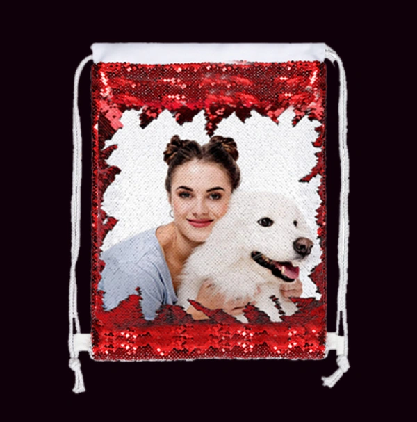 Photo Print on Magic Drawstring Bag - 10x16 inch